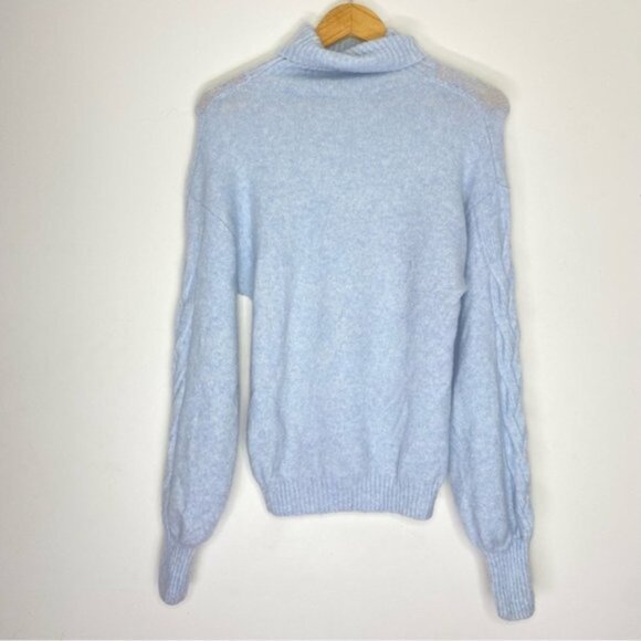 Baum Und Pferdgarten Chow Cable Knit Turtleneck Sweater Women Size XS - Picture 3 of 6